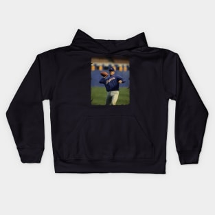 Nolan Ryan Playing NFL Kids Hoodie